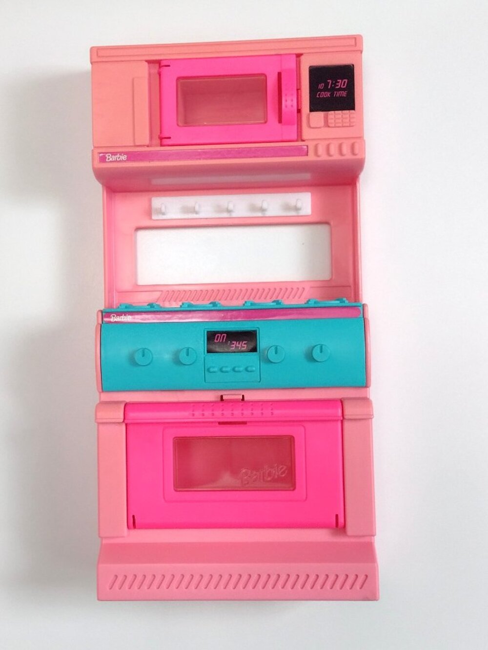 Vintage Barbie Doll Kitchen Set, So Much To Do, Oven Stove Range Microwave, 1994